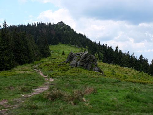 Der Gipfel des kleinen Ossers